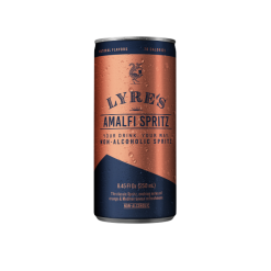 Lyre's Amalfi Spritz RTD Cocktail  (250ml x 24 cans) (Non-alcoholic)