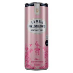 Lyre's Pink London RTD Cocktail (250ml x 24 cans) (Non-alcoholic)
